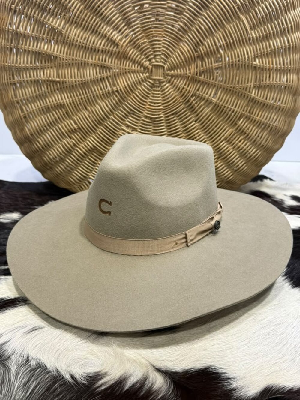 Charlie 1 Horse Highway Felt Western Hat | Mushroom (Large)